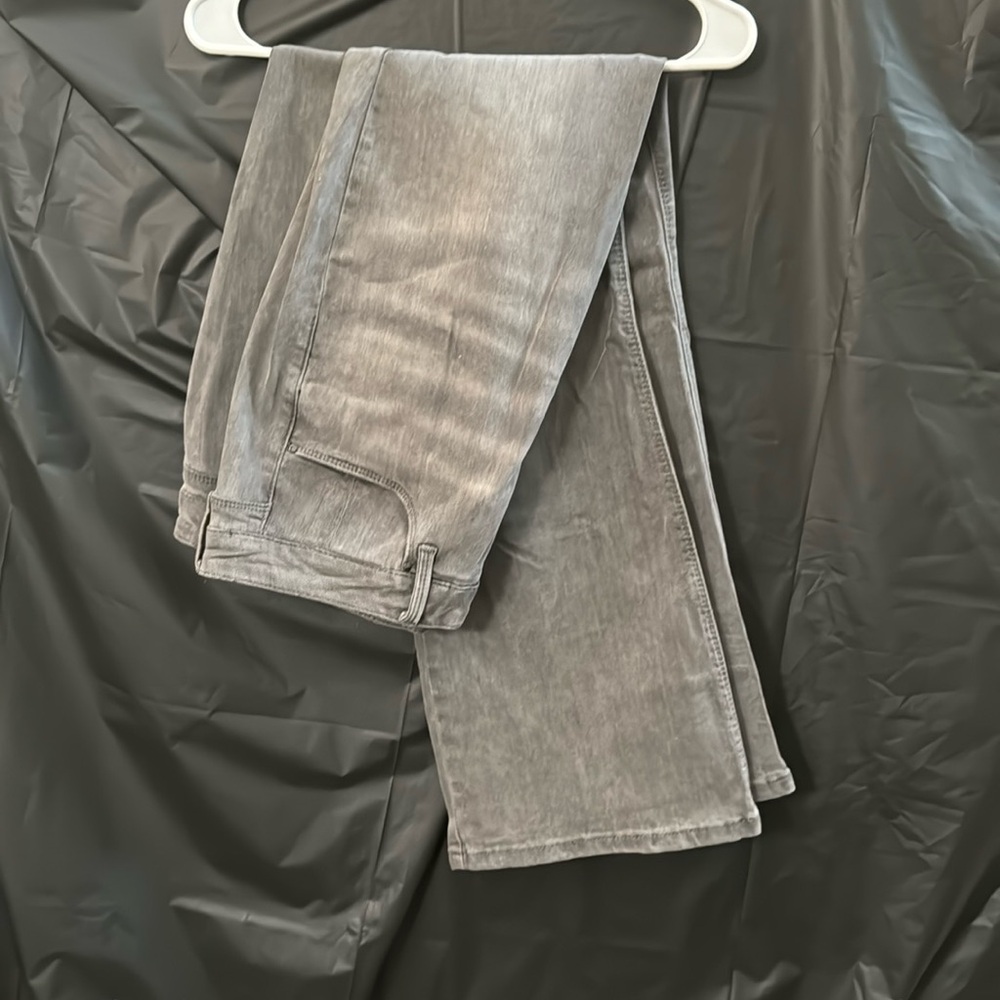 Grey wide leg Laurie felt jeans